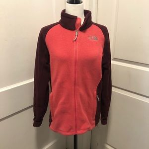 The North Face ladies fleece full zip sweater size large